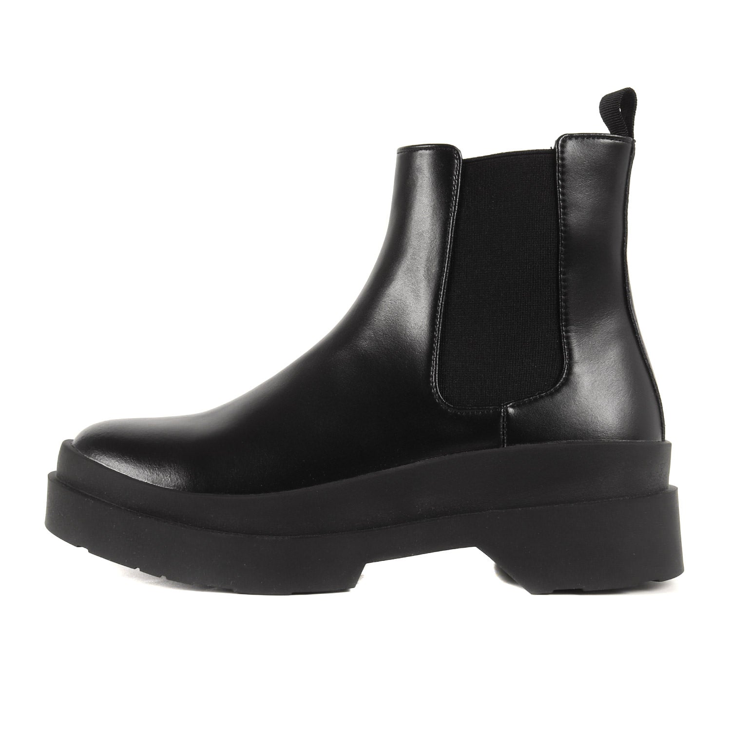 MANA 24.5cm ビッグベルト・ボリュームソールシューズ ゴールド MANA