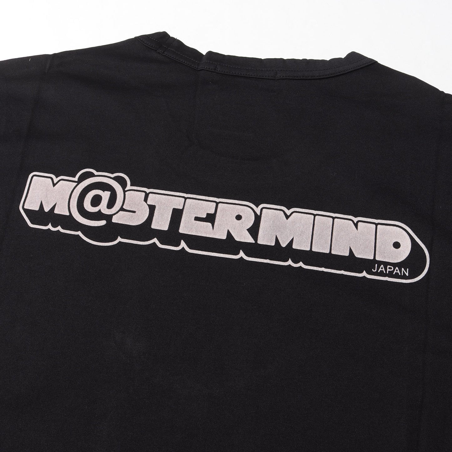 × MEDICOM TOY BE@RBRICK クロススカル バックロゴ バインダーネック Tシャツ (MMC2-TS02-041)