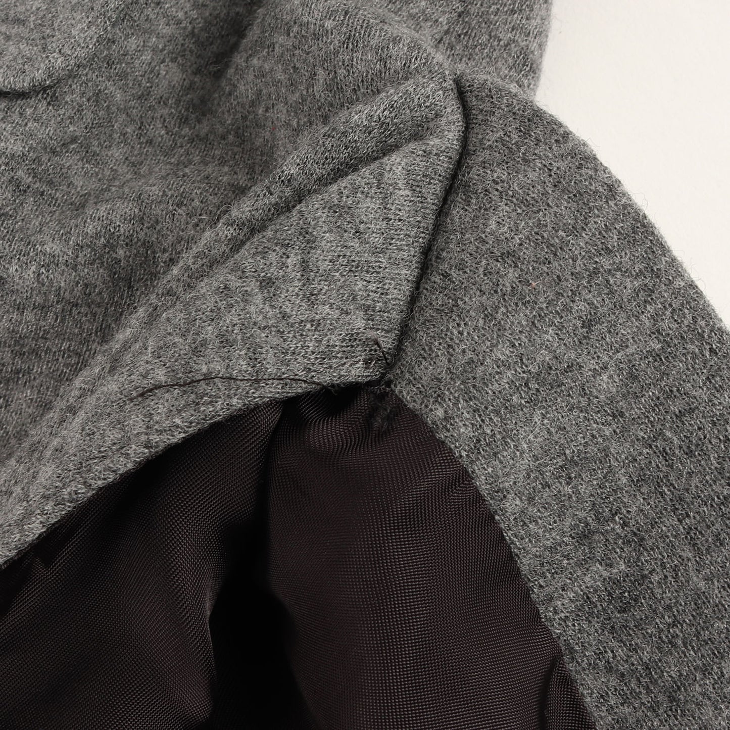 メランジ ウール ジャージー 2B テーラード ジャケット (WOOL JERSEY TAILORED JACKET 263051 1545L) / アウター 羽織 定番 ベーシック ビジカジ オフィカジ オフィス ビジネス