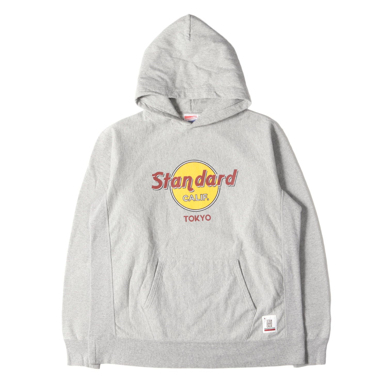 STANDARD CALIFORNIA (スタンダードカリフォルニア) パロディ プリント スウェット パーカー (HEAVYWEIGHT H.R.C  LOGO HOOD SWEAT) / ハードロックカフェ プルオーバー - ブランド古着の通販・買取 | BEEGLE by Boo-Bee