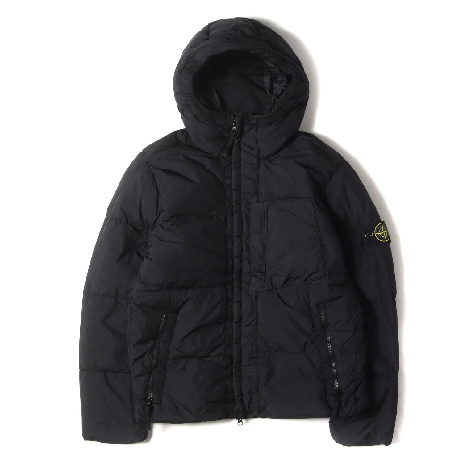 STONE ISLAND (ストーンアイランド) フーデッド ガーメントダイ 