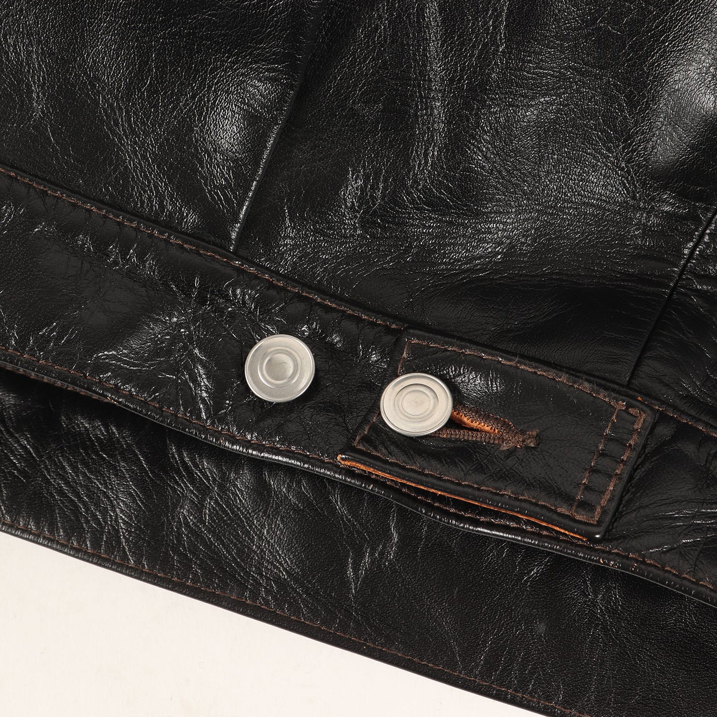 2nd タイプ ホースレザー トラッカー ジャケット (Horse Hide Jacket Still Water HL14JK002) / ブルゾン アウター 羽織 アメカジ MADE IN JAPAN