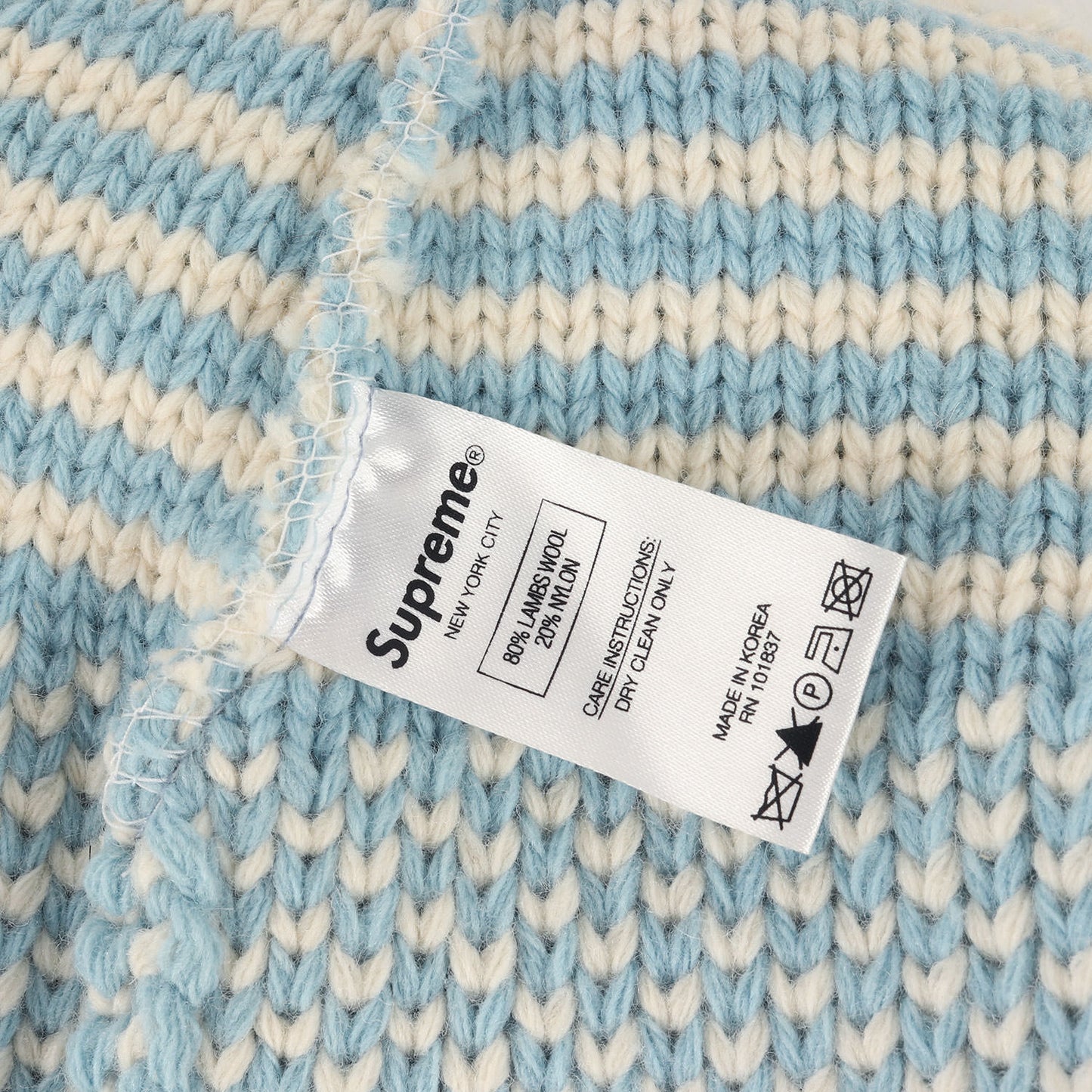 ジャガード ウール ニット ビーニー (WOOL JACQUARD BEANIE) / ワッチ キャップ 帽子 定番 ベーシック