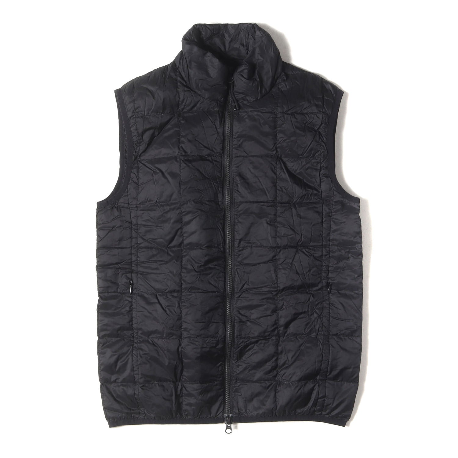 美品✨vaqutaux VOYAGE ダウンベスト　ブラック　yourin TAION×DUFFERベーシック Vネック インナーダウンベスト ｜The DUFFER