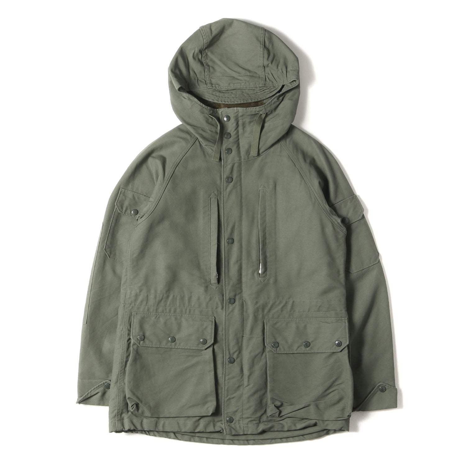 Engineered Garments (エンジニアドガーメンツ) フーデッド フィールド パーカー ジャケット (Field Parka -  Cotton Double Cloth) - ブランド古着の通販・買取 | BEEGLE by Boo-Bee