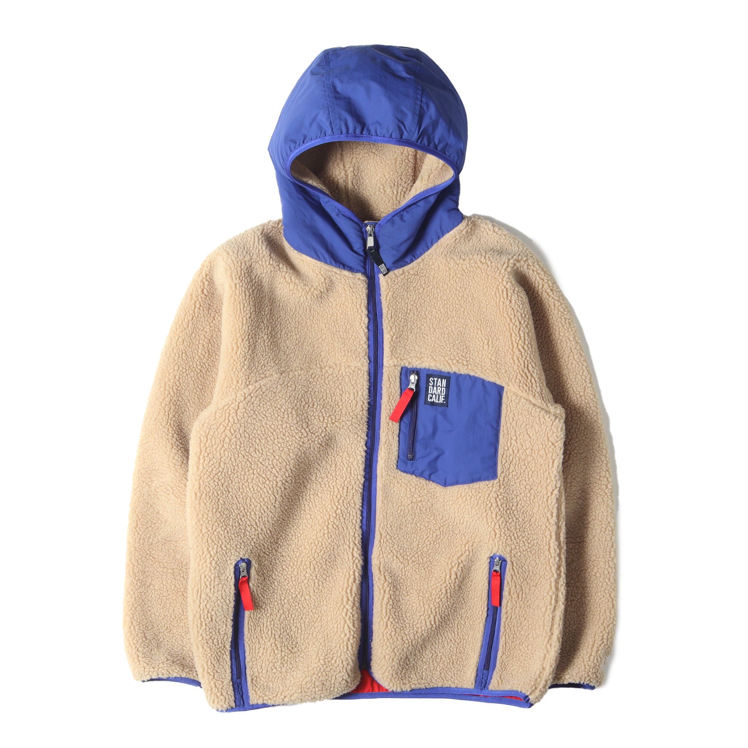 STANDARD CALIFORNIA (スタンダードカリフォルニア) フーデッド パイル フリース ジャケット (SD Heavy Classic  Pile Jacket) - ブランド古着の通販・買取 | BEEGLE by Boo-Bee