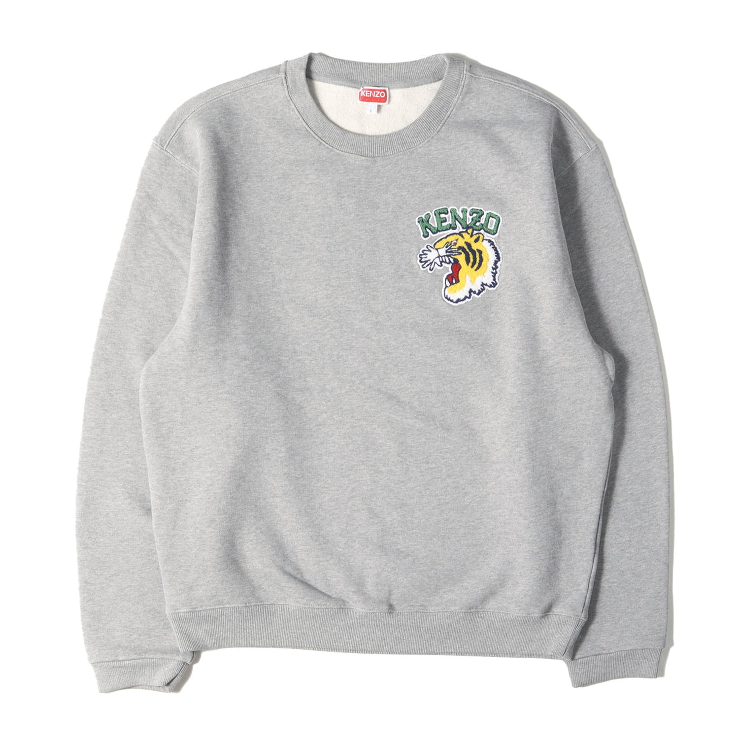 KENZO (ケンゾー) 22SS タイガー ロゴ サガラワッペン スウェット (UNIVERSITY TIGER CREW SWEAT  FC65SW044CMJ) / NIGO 裏起毛 トレーナー プルオーバー 定番 ベーシック ラグカジ ラグジュアリー ハイエンド カジュアル  アメカジ – ブランド古着の通販・買取 | BEEGLE by ...