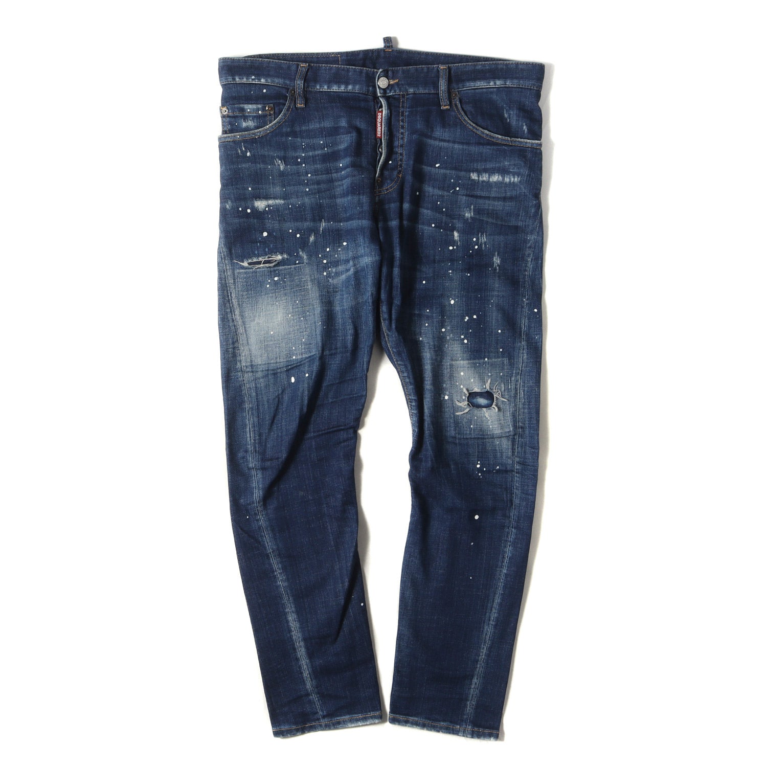 DSQUARED2 (ディースクエアード) 19AW クラッシュリペア ペイント加工 ストレッチ デニム スキニー パンツ (Sexy Twist  Jean S74LB0596 S30342) / ボタンフライ ジーンズ – ブランド古着の通販・買取 | BEEGLE by Boo-Bee