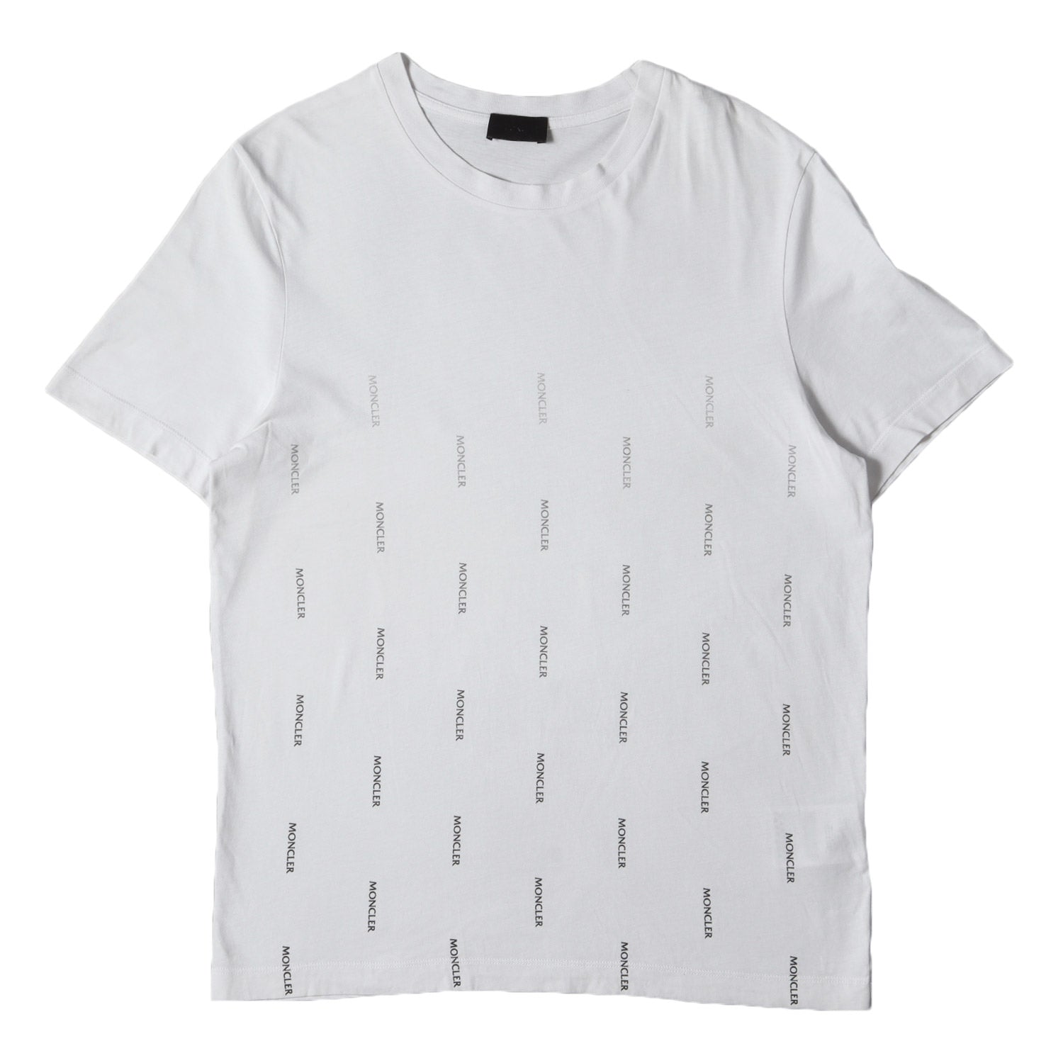 MONCLER (モンクレール) 21SS グラデーション リピートロゴ Tシャツ 