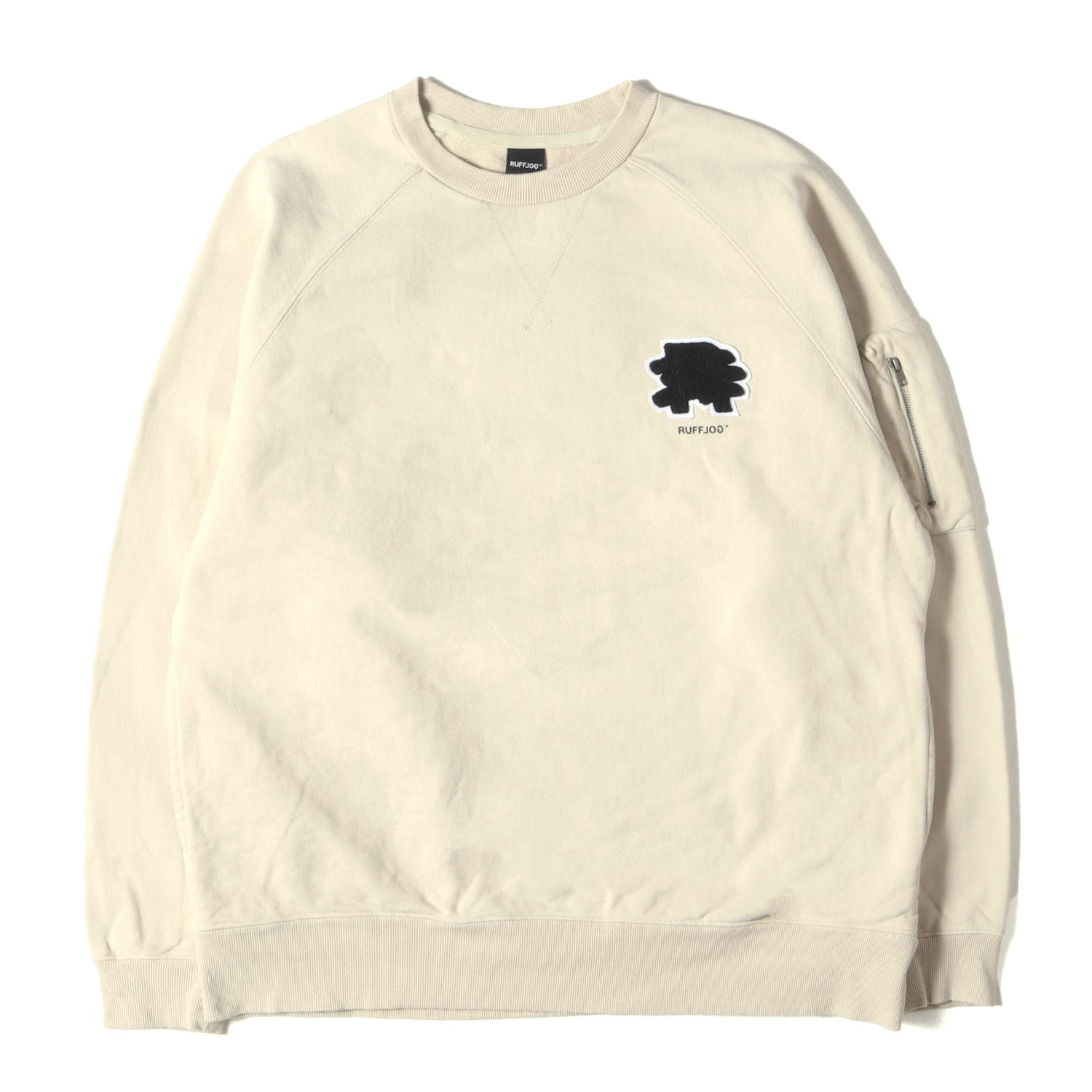 ラフロッグ RUFFLOG ラフロッグ モックネック ティー サイズXXL