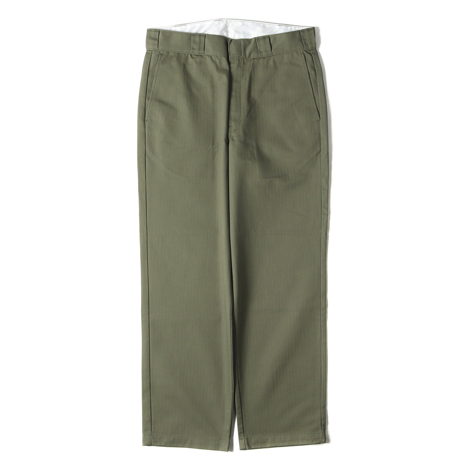 Ron Herman (ロンハーマン) 23SS × Dickies 別注 ヘリボーン ツイル ワーク パンツ (Organic Cotton  Herringbone Pants 231M40RH03) / チノ HBT - ブランド古着の通販・買取 | BEEGLE by Boo-Bee