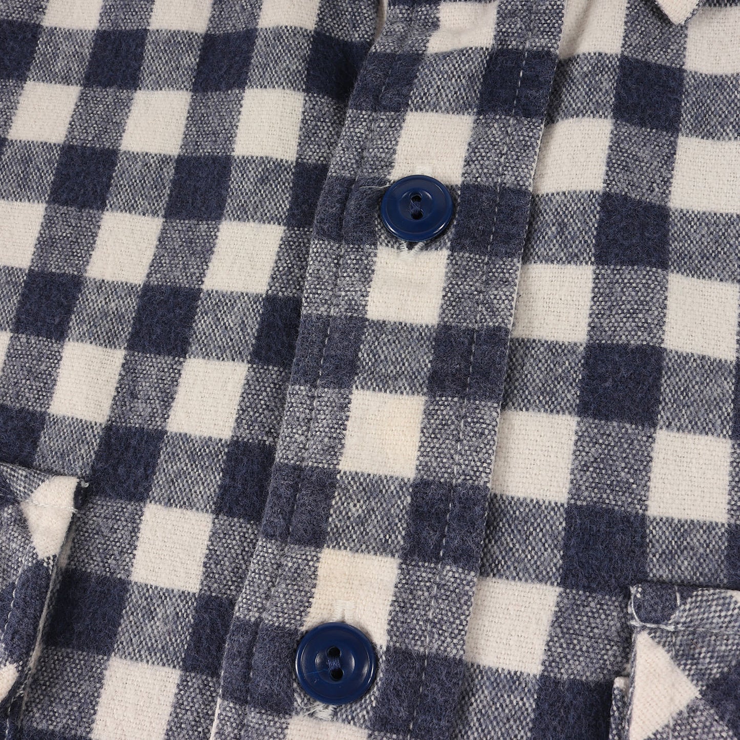 フランネル ギンガム チェック シャツ / 長袖 ブロックチェック アメカジ カジュアル