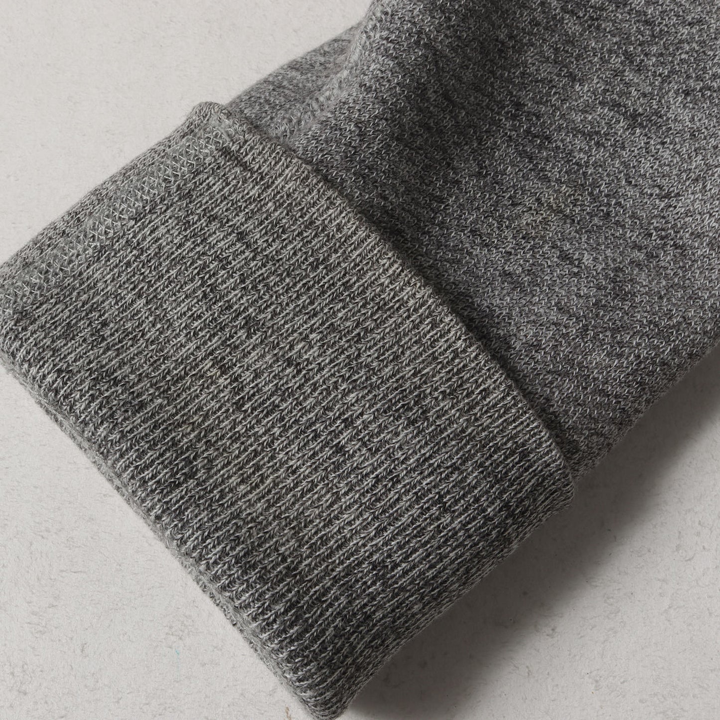 霜降り スウェット ジップ パーカー