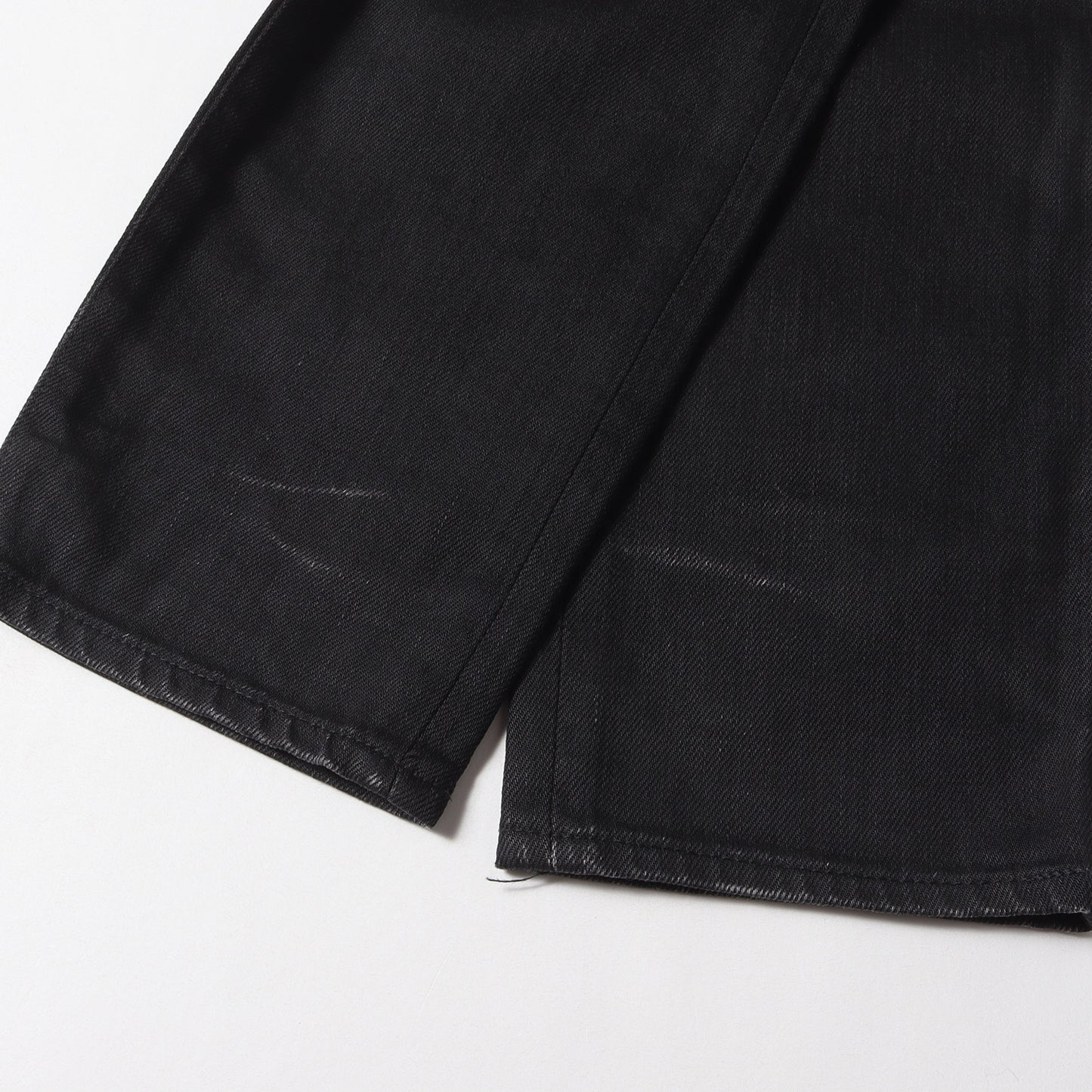 × 野口強 HEART 刺繍 コーティング ストレッチ デニム スキニー パンツ (02171AP15) / ジッパーフライ ジーンズ