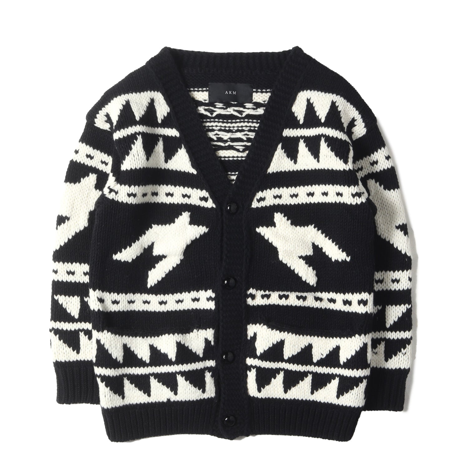 AKM カーディガン AKM（エイケイエム）の「AKM ニットカーディガン（カーディガン⁄ボレロ