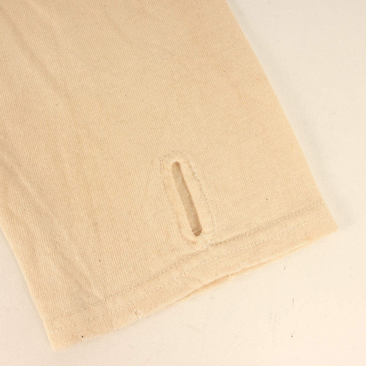 23SS ヴィンテージ ダメージ 加工 ヘンリーネック ロングスリーブ カットソー (VINTAGE WASH HENLEY NECK L/S TEE NMCU-23SS-007) / 長袖 Tシャツ ロンT ドメスティック