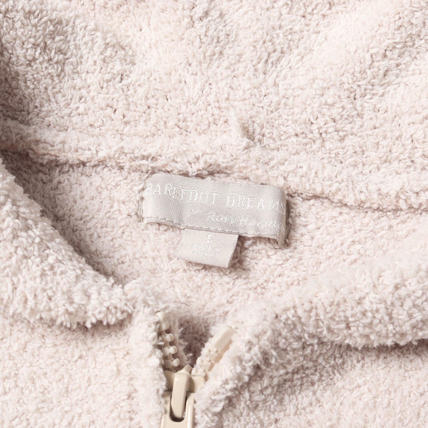 × BAREFOOT DREAMS パイル ジップ パーカー / ボア フーディー