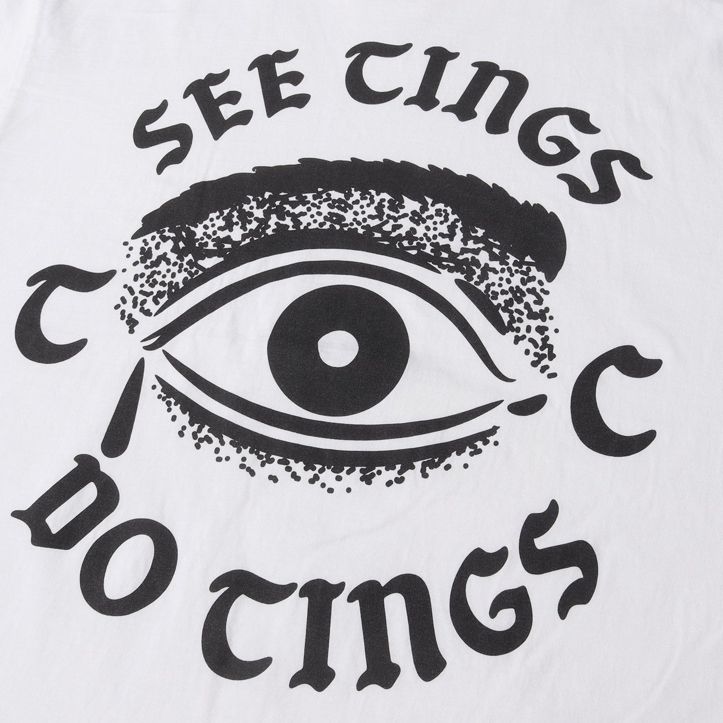 バック グラフィック ロゴ Tシャツ / MADE IN USA