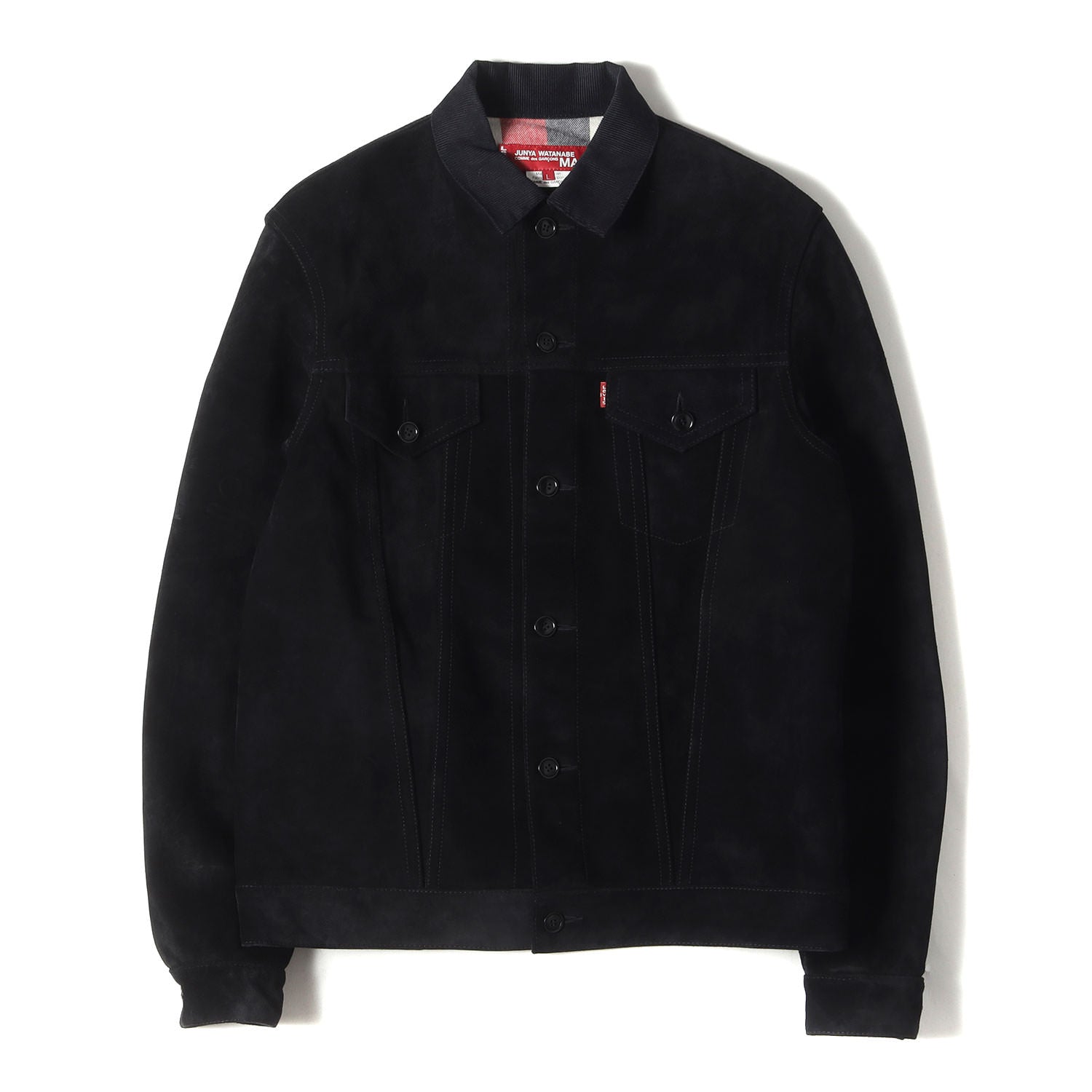 eYe JUNYA WATANABE MAN (アイ ジュンヤ ワタナベ マン) 11AW × Levi's カウハイド スウェード レザー 3rd  トラッカー ジャケット (WH-J905) / ブルゾン 定番 ベーシック アメカジ ワーク モード デザイナーズ ドメブラ名作 アーカイブ –  ブランド古着の通販・買取 | BEEGLE