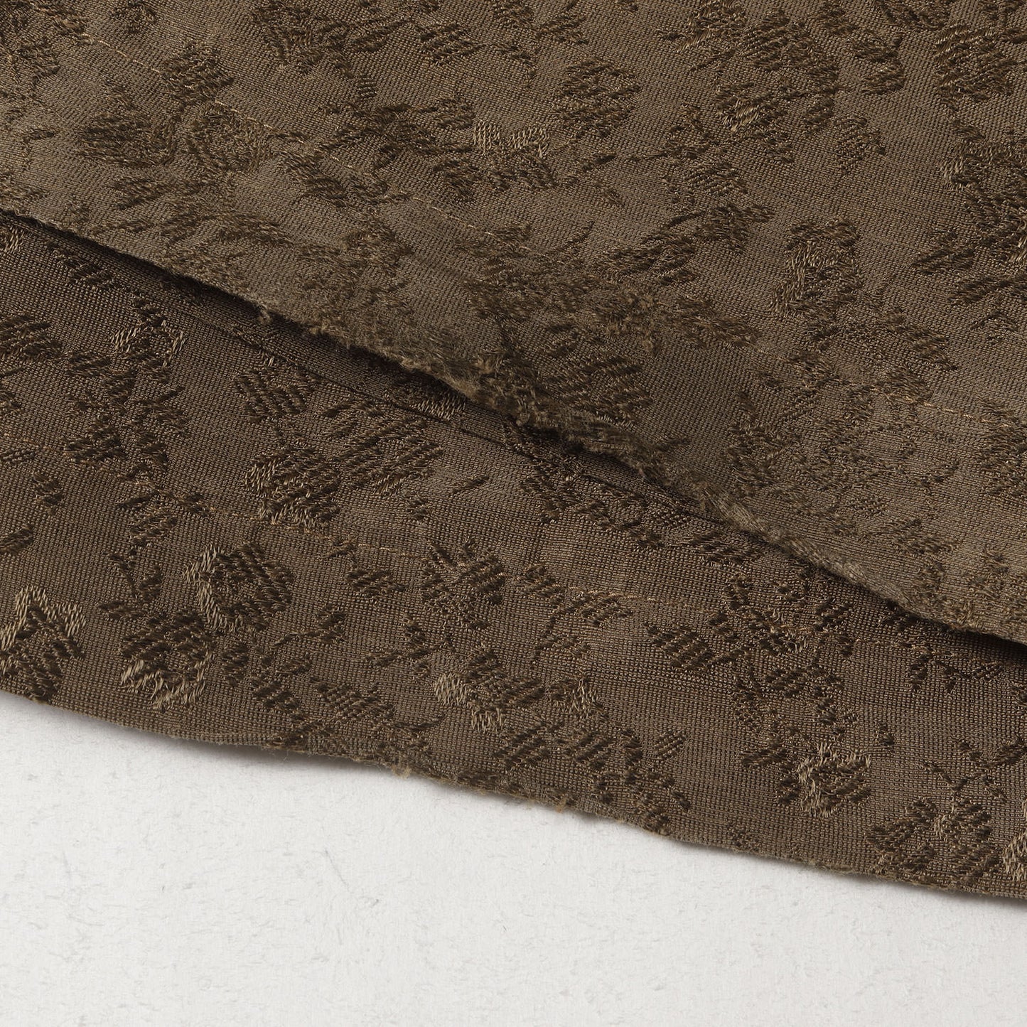 ポリエステル ジャガード ワイド イージー パンツ (PE JQD WIDE EASY) / リラックス 総柄 リーフ