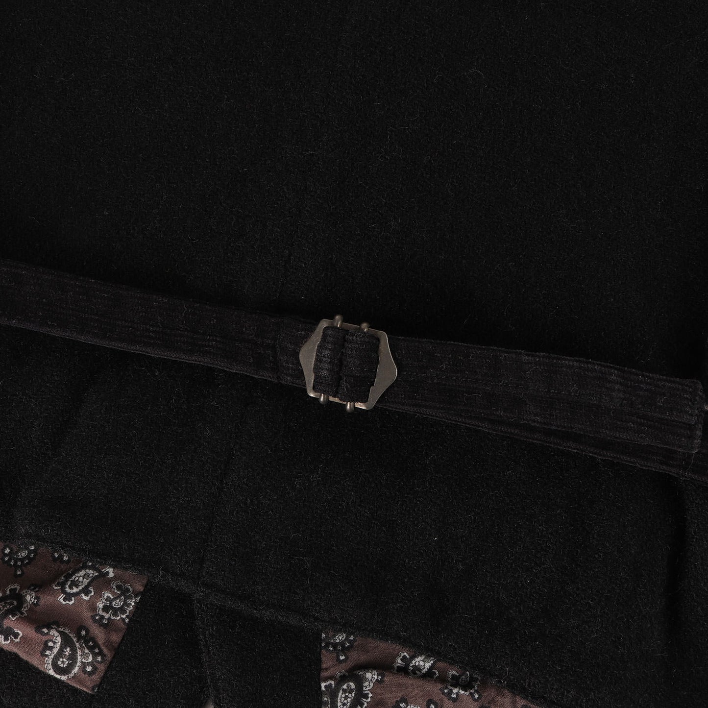 × HARRIS TWEED 裏ペイズリー ウール ツイード ジレ ベスト (38-06-0108-803) / BEAMS PLUS