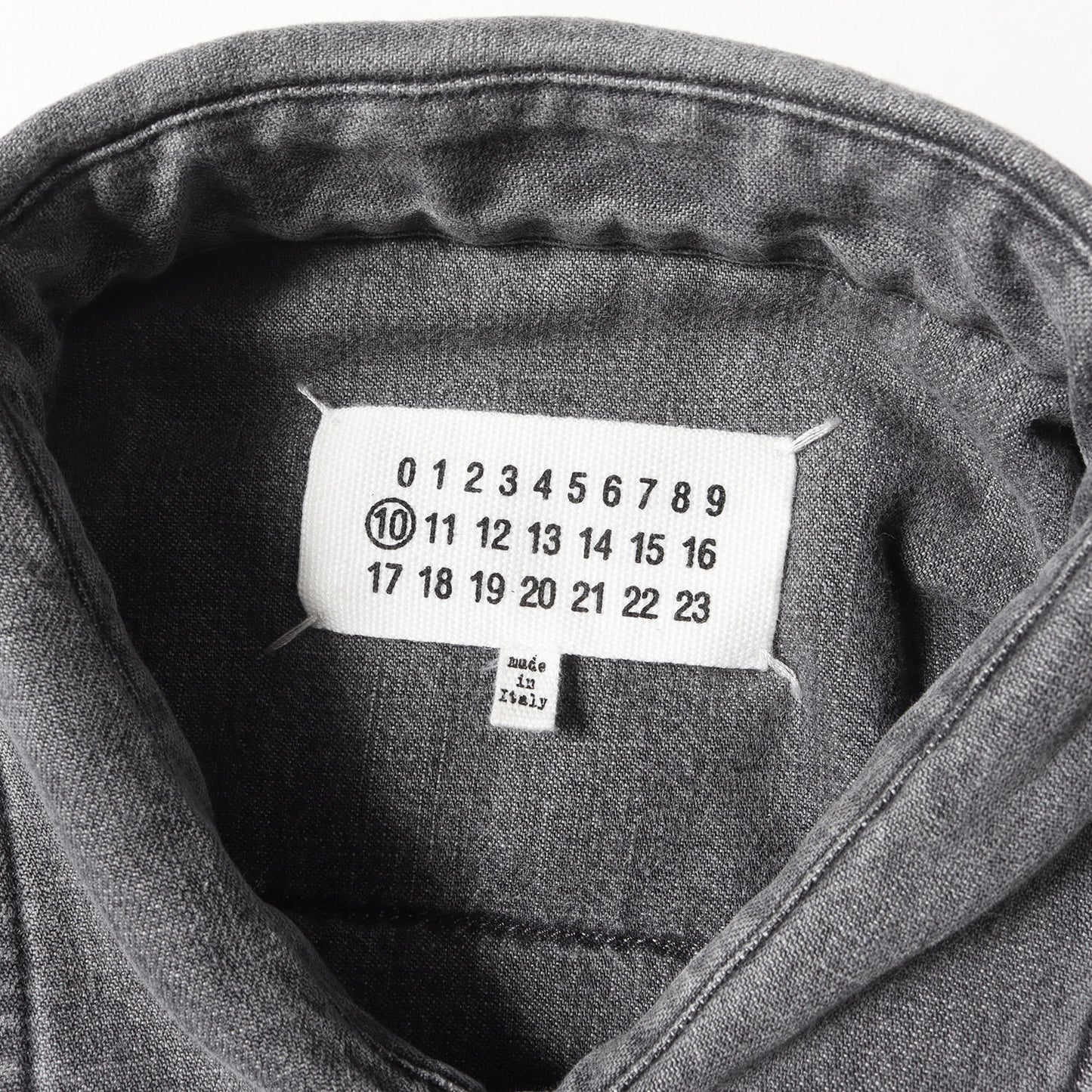 20AW パテッド ダンガリー デニム シャツ ジャケット (S50DL0449 S30697) / 長袖 中わた デザイナーズ モード