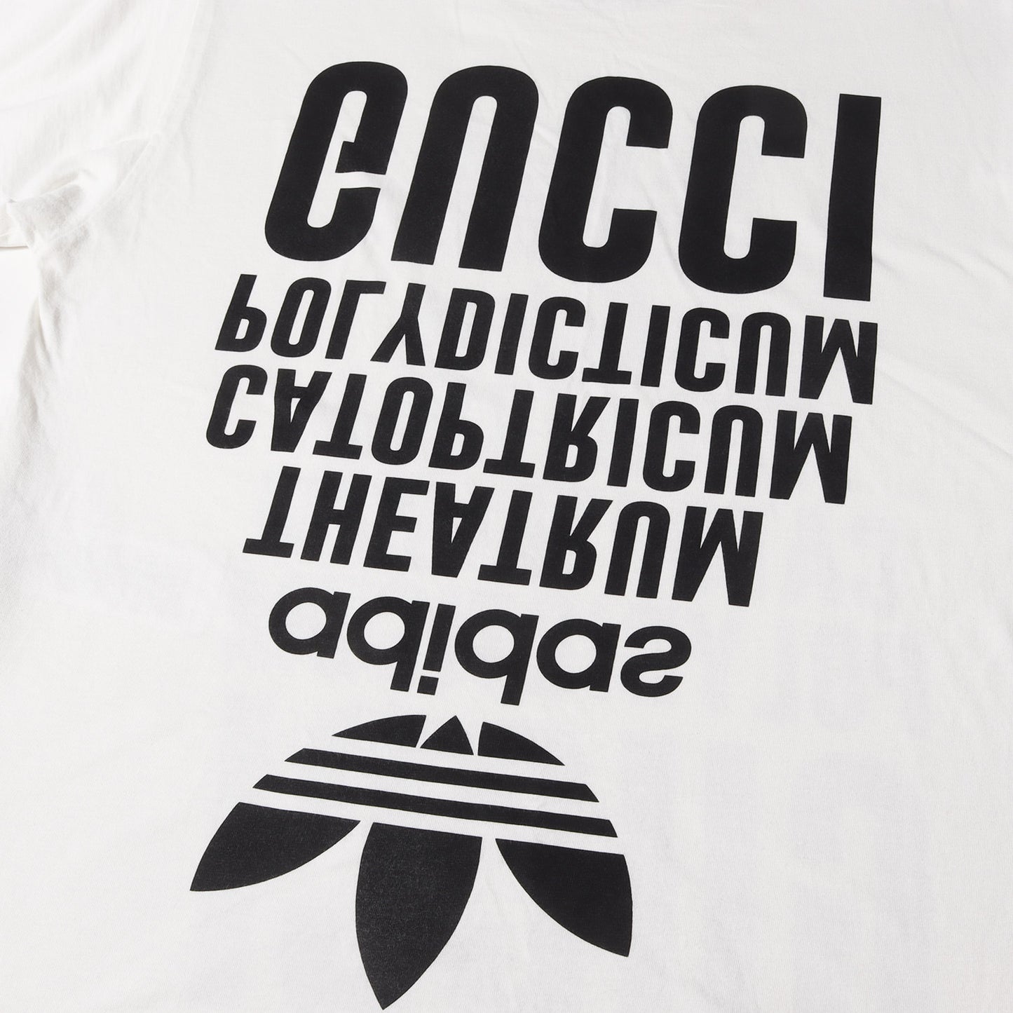 22SS × adidas トレフォイル ロゴ Tシャツ (616036 XJEW2) / ラグカジ ラグジュアリー カジュアル