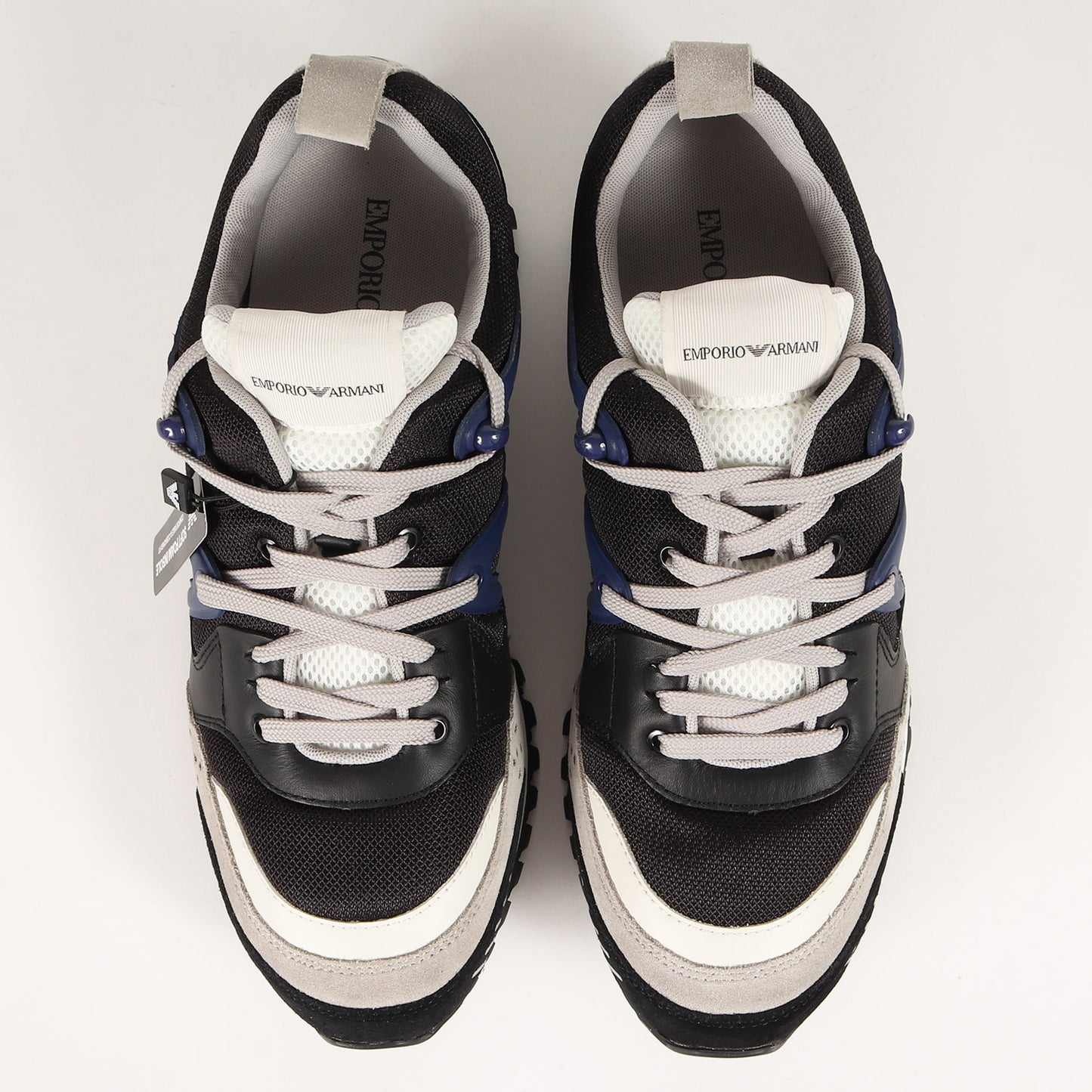 22SS スウェード ナイロンメッシュ コンビ ローカット テック スニーカー (X4X555 XM996) / ランニング ダッド シューズ ラグカジ イタカジ