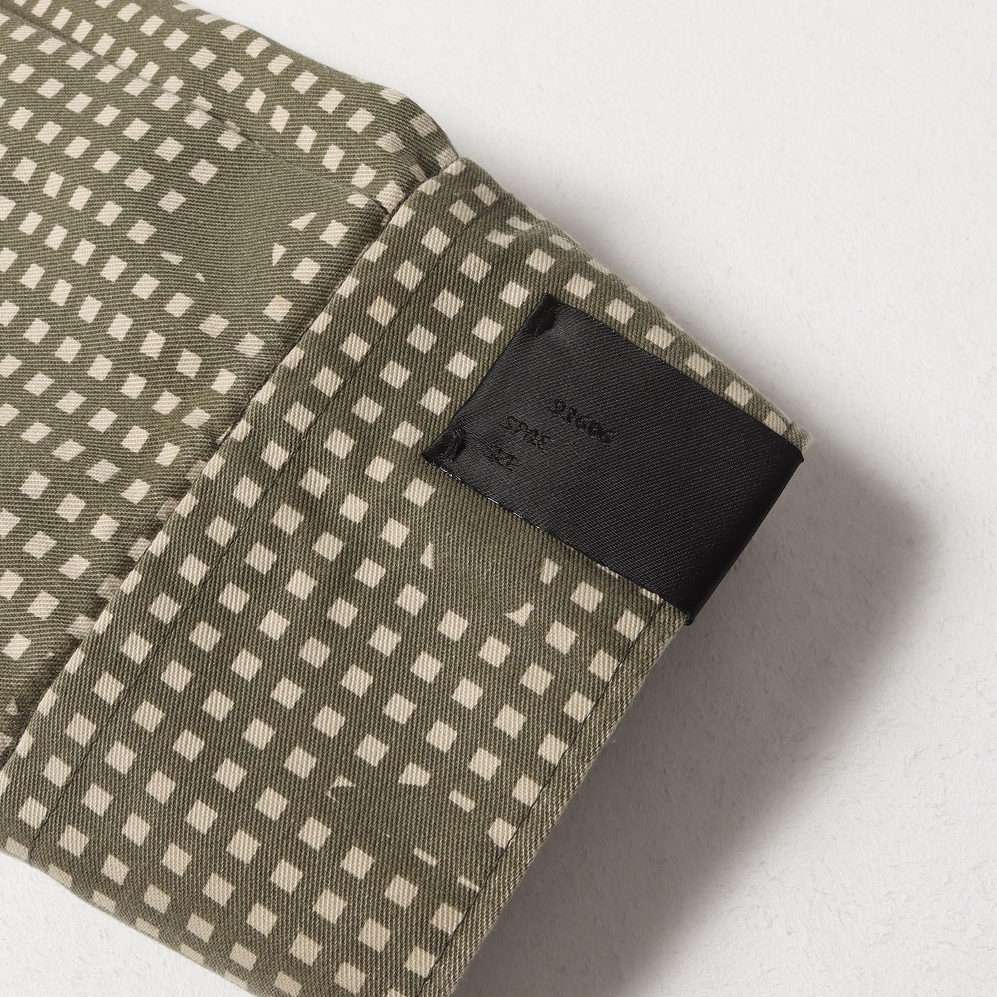 21AW × UNDERCOVER ナイトカモ コットンポリ ツイル Aライン シャツ (2212-SH25-003 peg) / 長袖 総柄 ドメブラ Compile Line