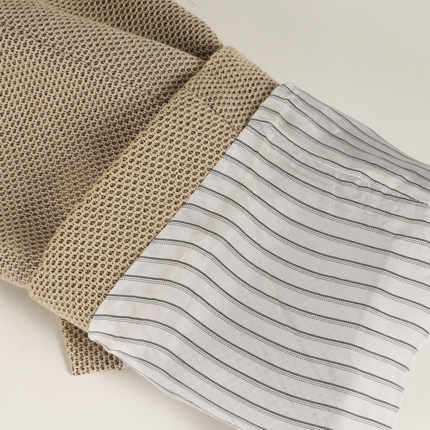 ストレッチ コットン ウール 鹿の子 3B テーラード ジャケット (JC32557AQ PQR40574) / ブートニエール付き