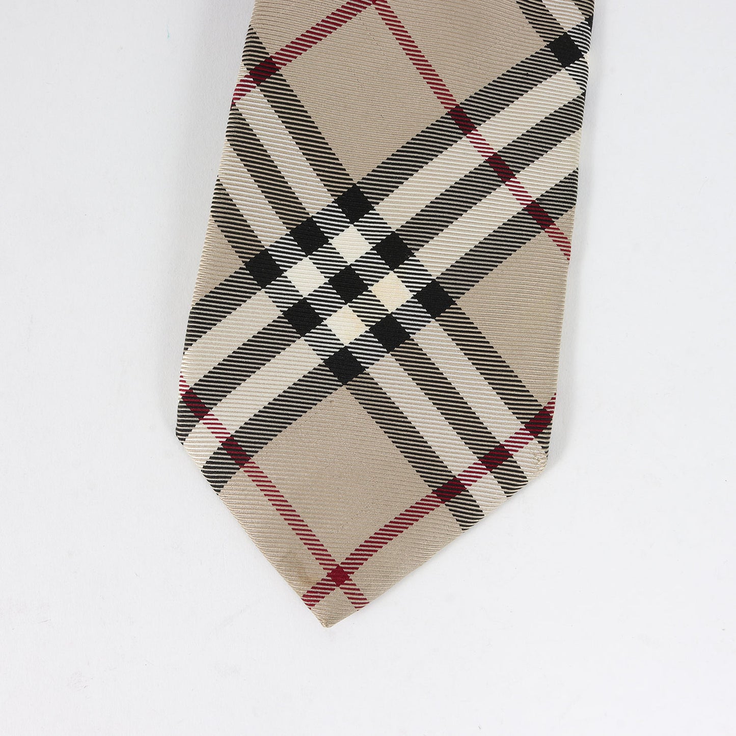 ノバ チェック シルク ネクタイ / ビジネス フォーマル ドレス