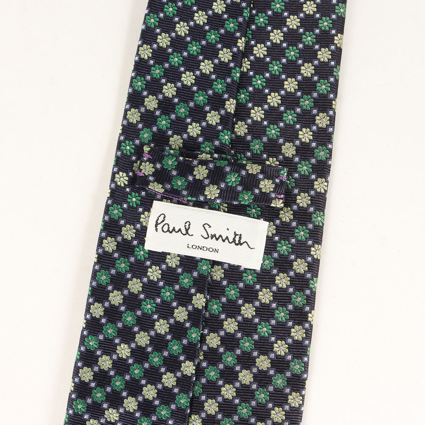 小花柄 シルク ネクタイ / ビジネス フォーマル ドレス フラワー ジャガード