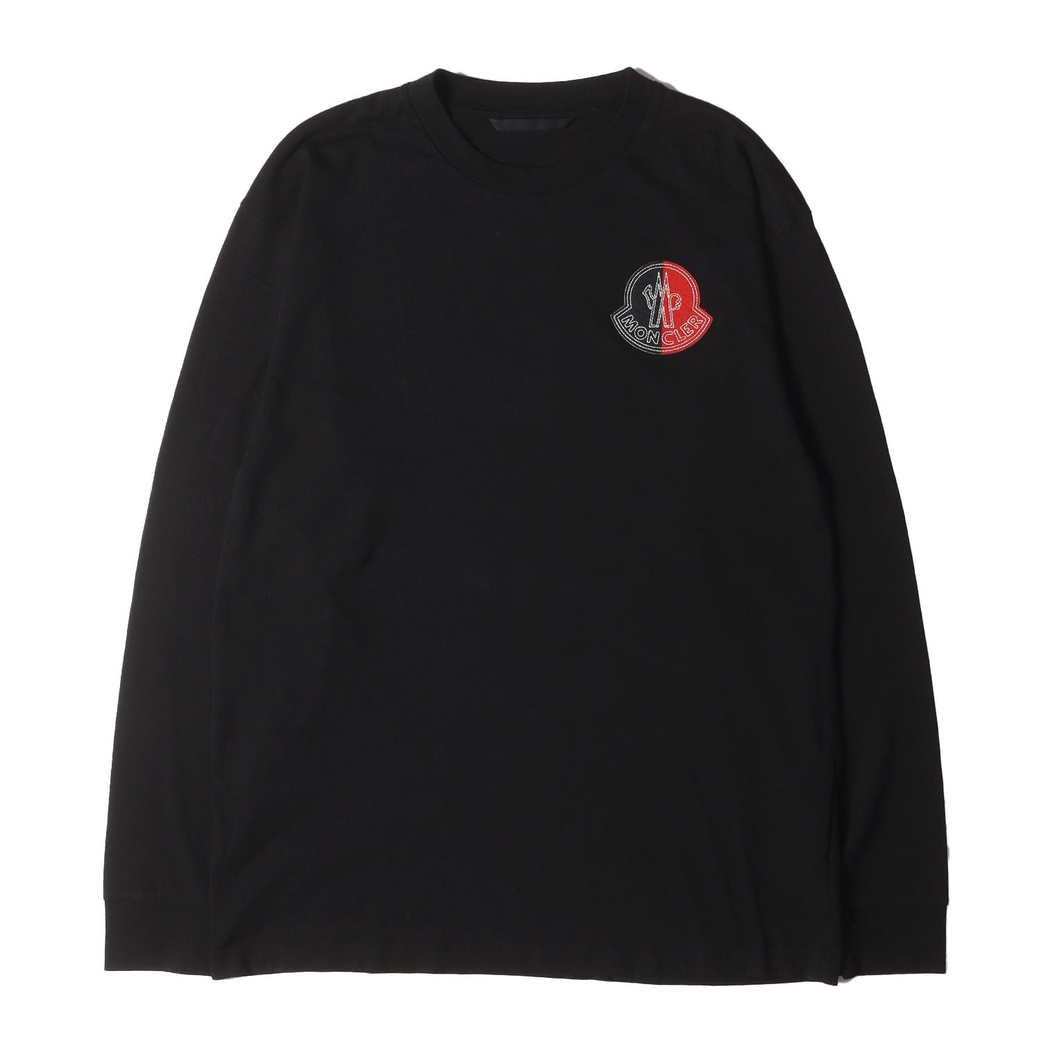 MONCLER (モンクレール) 22AW アイコン ビッグ ワッペン ロングスリーブ Tシャツ (LS T-SHIRT H20928D00007  M2326) / 長袖 カットソー ロンT ラグカジ – ブランド古着の通販・買取 | BEEGLE by Boo-Bee