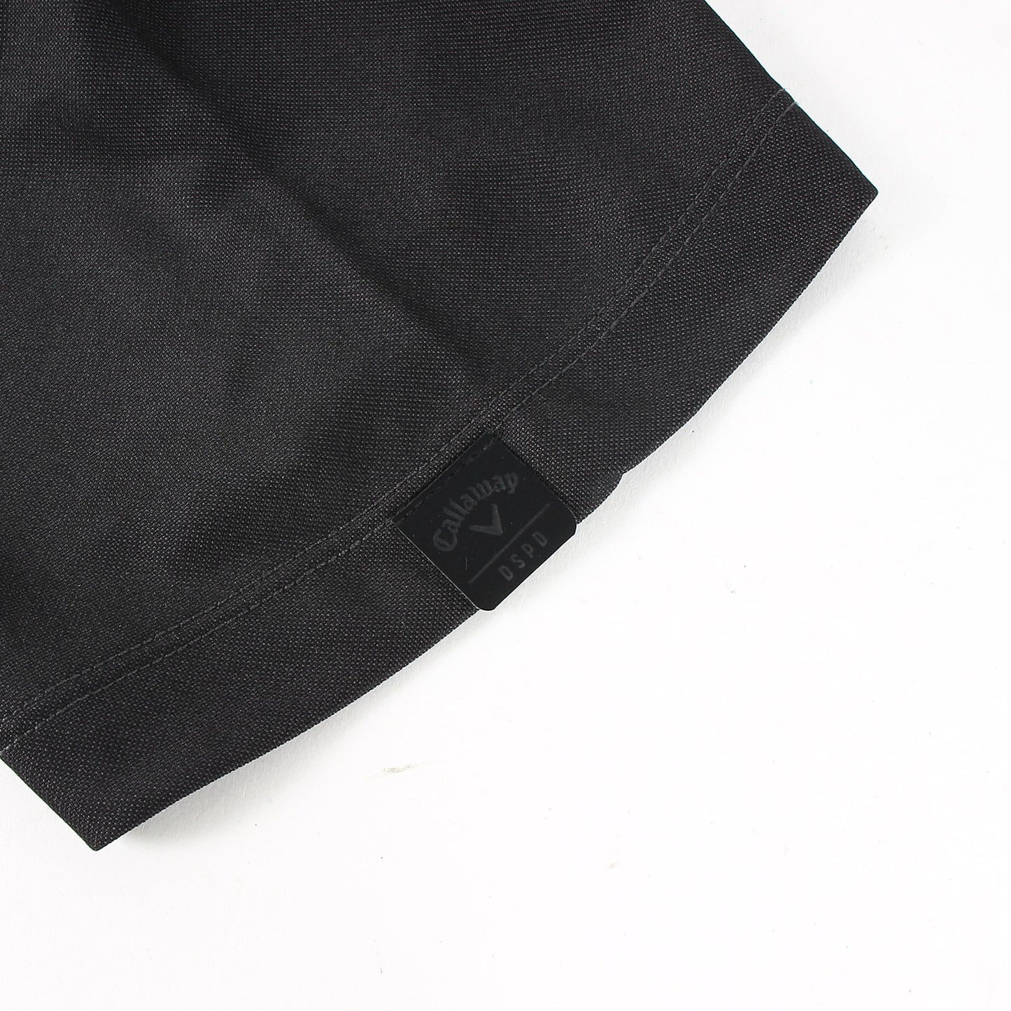 × Mercedes-Benz ロゴ ジャガード モックネック ポリ Tシャツ (SS Shirts C22134191) / スポーツ ゴルフ トレーニング ウェア