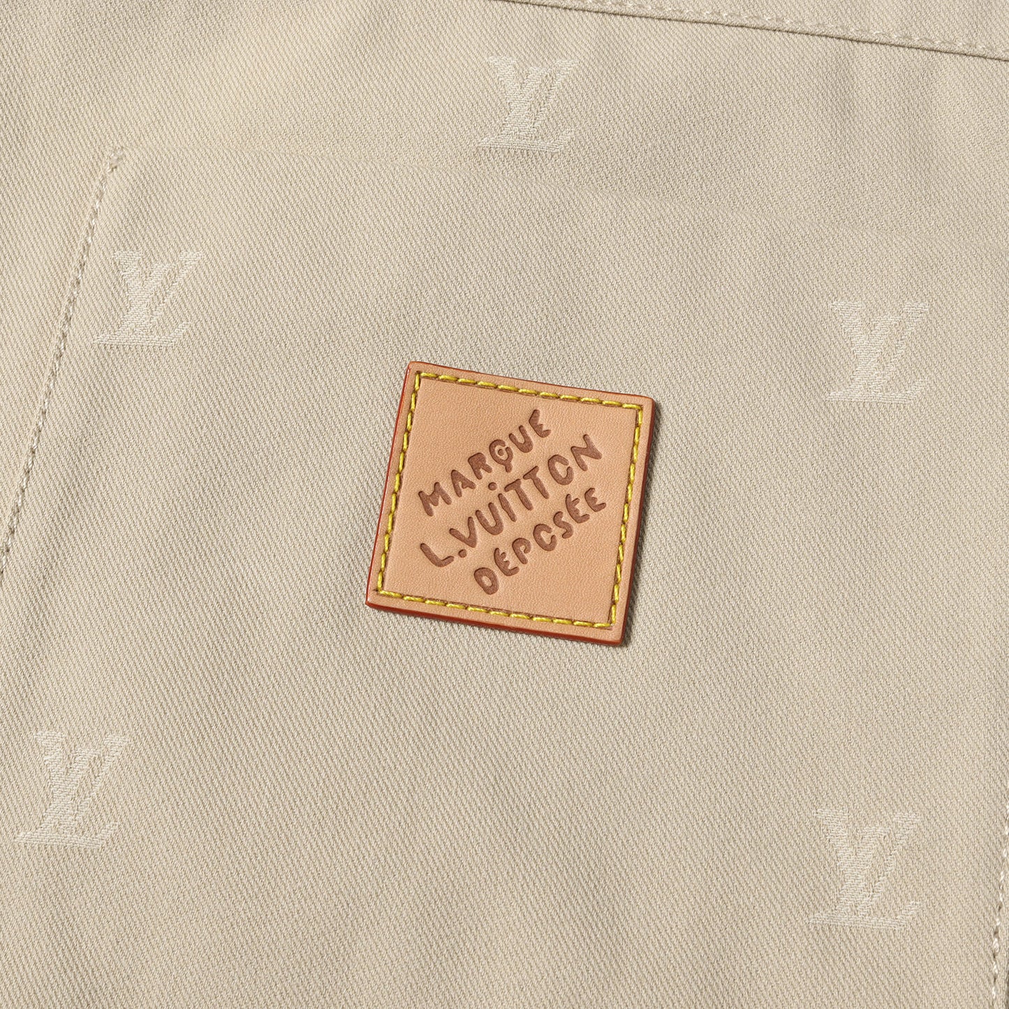 24SS トーナル LV ブラゾン ジャカード チノ ショート パンツ (1AFRL8) / ハーフ ショーツ ラグカジ