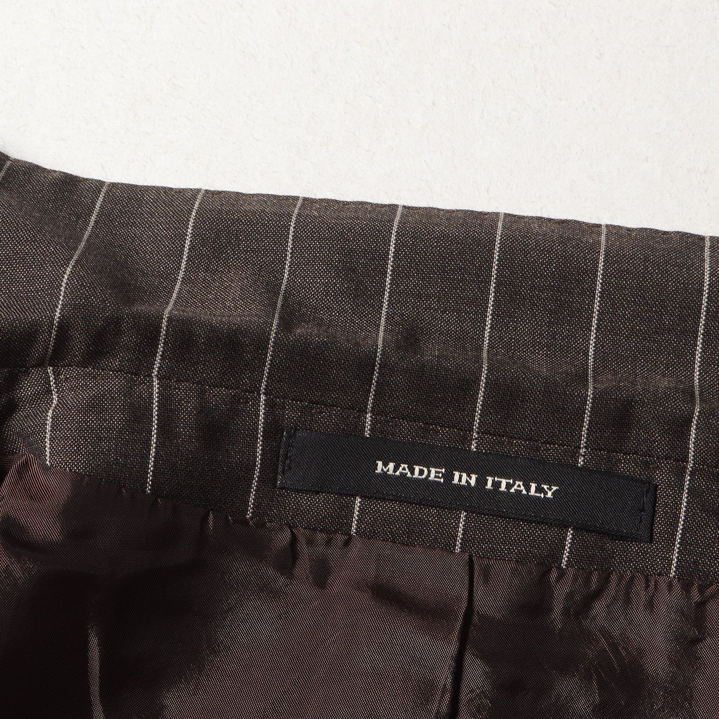 ×Lanificio Cerruti ピンストライプ ウール/モヘヤ/シルク スーツ セットアップ