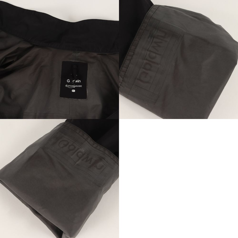 × GOLDWIN GORE-TEX STAND COLLAR FIELD COAT (GL00510PK) / ハイネック ダブルジップ ブルゾン ジャケット アウター 羽織 撥水 定番 ベーシック アウトドア