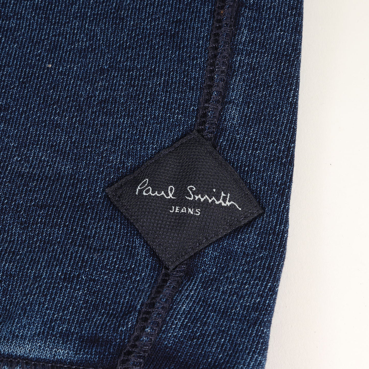 インディゴ染め キルティング スリーブ スウェット / トレーナー プルオーバー 裏毛 定番 ベーシック JEANS