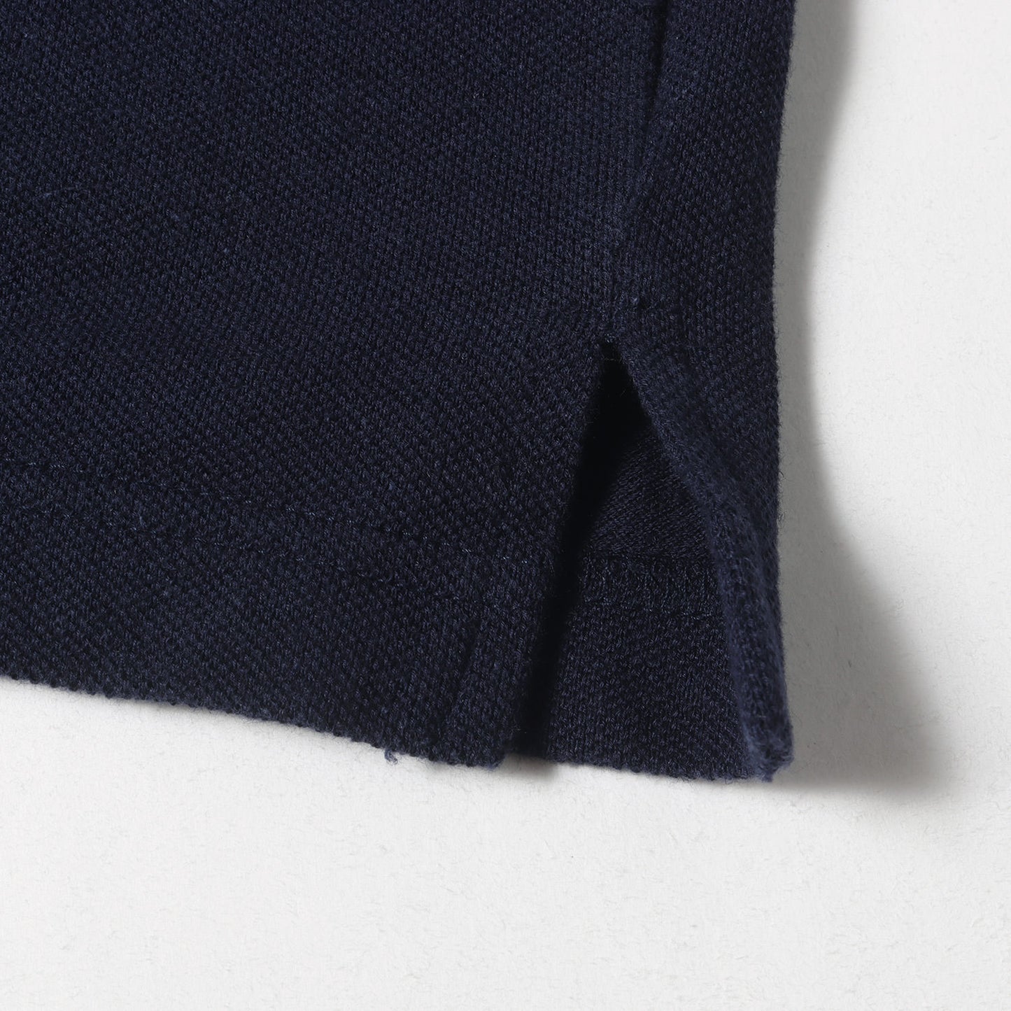 ワンポイント ワニワッペン 刺繍 コットンリネン 鹿の子 Tシャツ (TH090PL) / 定番 プレーン ソリッド ベーシック スタンード フレカジ フレンチ カジュアル EXCLUSIVE EDITION