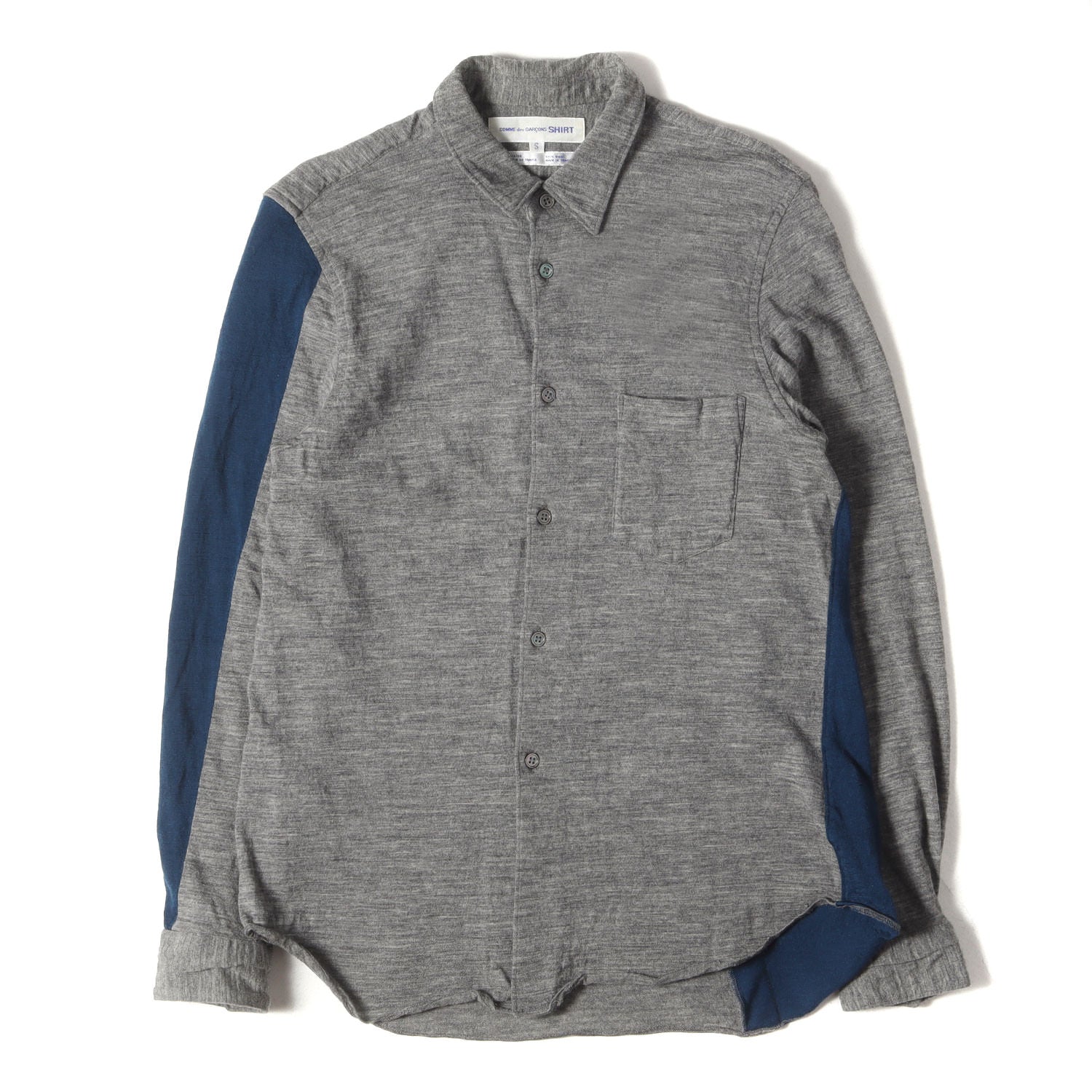 90s COMME des GARCONS SHIRT 切り替え ニット 【公式通販】