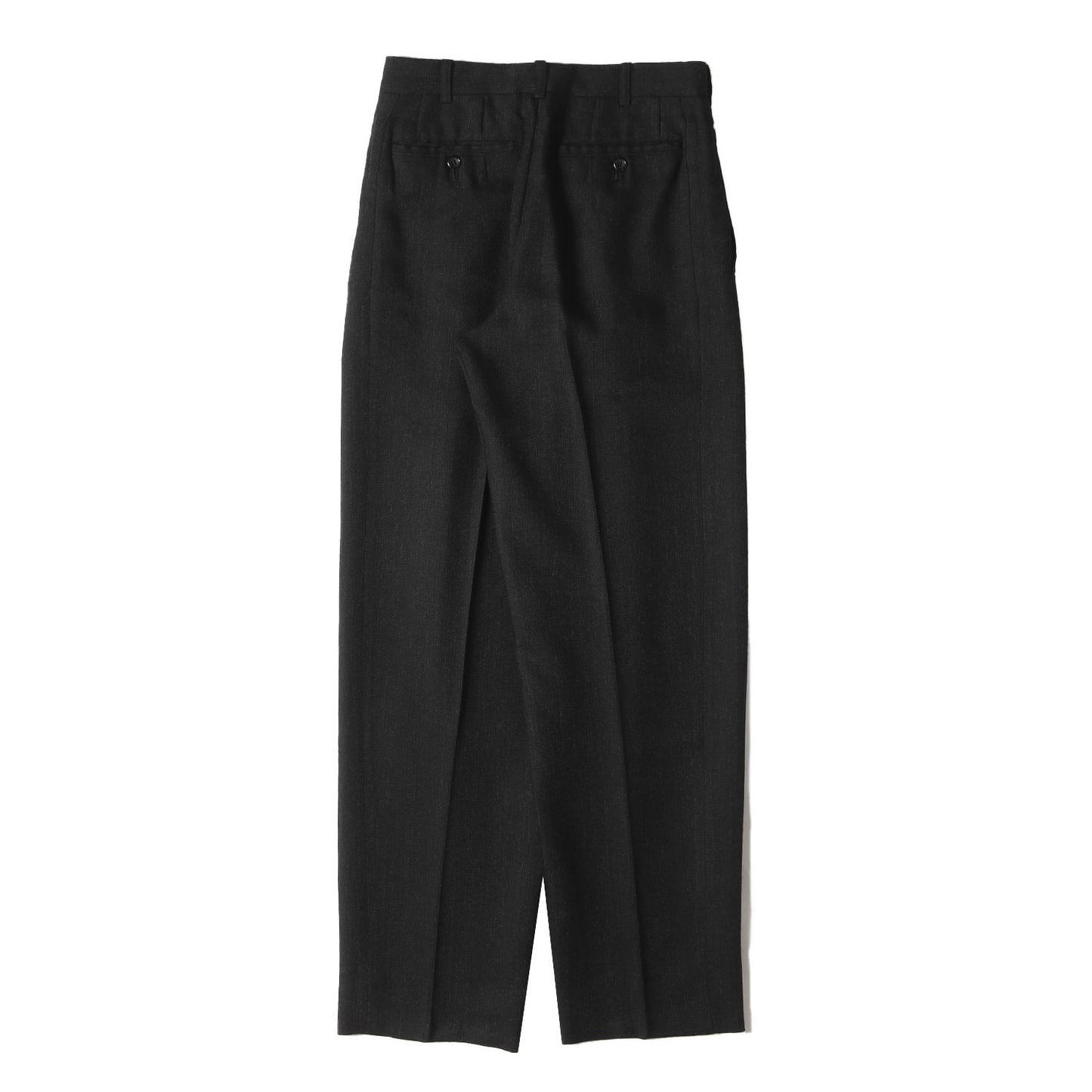 80s ツータック ヘリンボーン ウール ツイード スラックス パンツ (HP-08002S) / トラウザー アーカイブ