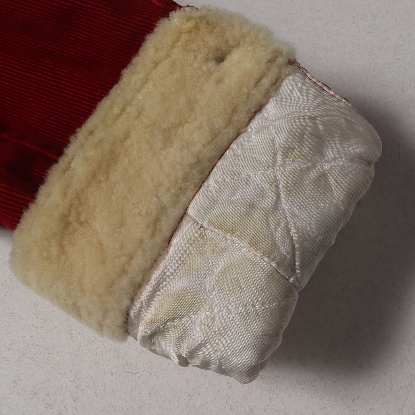 00AW イーストバイウエスト期 ボアムートン コーデュロイ トラッカー ジャケット / 細畝 MADE IN FRANCE