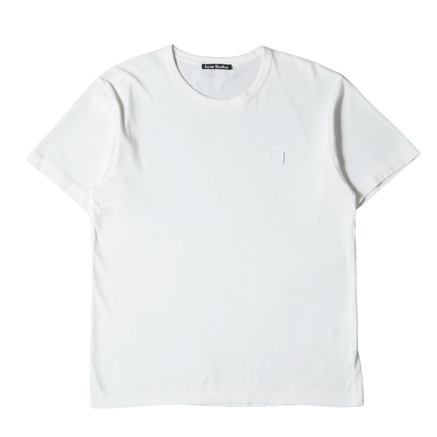 Acne Studios Nash Face パッチ クルーネック Tシャツ
