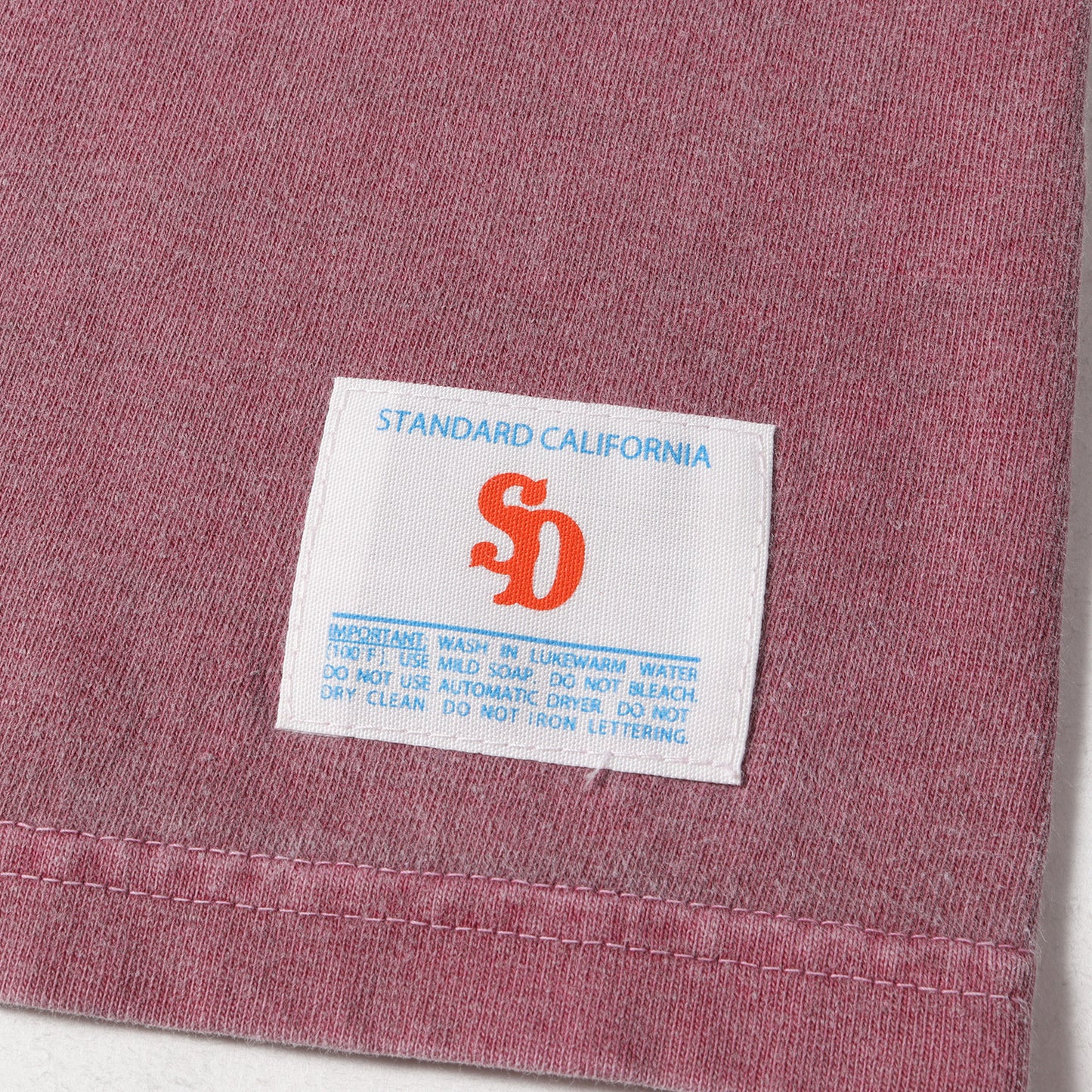 22SS ピグメント ウォッシュ加工 ヘビーウェイト フットボール Tシャツ (SD HEAVYWEIGHT FOOTBALL T) / 七分袖 カットソー アメカジ サーフ