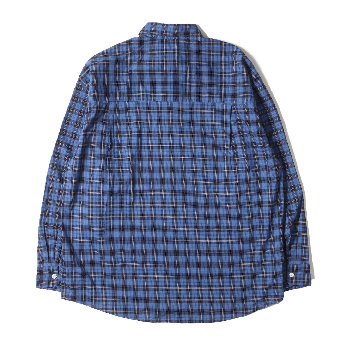 24SS × Thomas Mason トーンオントーンチェック ブロード ドレス シャツ (Thomas Mason Checked Shirt 3920700129) / 長袖 ビジカジ オフィカジ アメカジ サーフ RHC