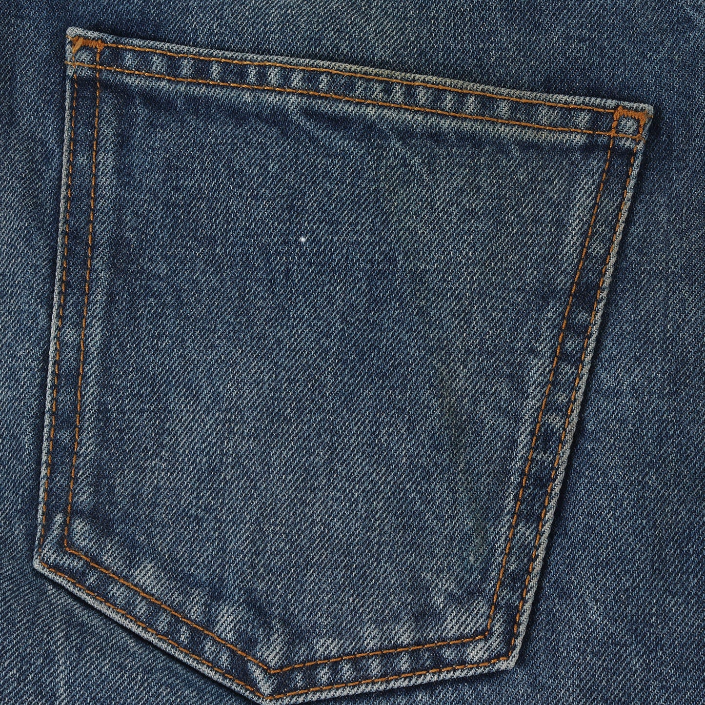 近年モデル ヴィンテージ加工 センターライン ストレート ウォッシュド デニム パンツ (408637 XDA4M) / ボタンフライ ジーンズ 定番 ベーシック ラグカジ ラグジュアリー カジュアル イタカジ