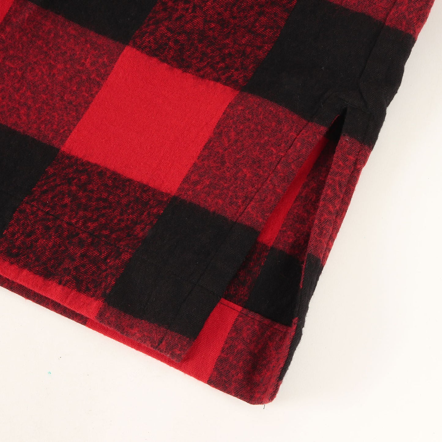 ブロックチェック コットンウール ツイル シャツ コート (SHIRTS COAT COTTON WOOL TWILL M18C-11SH01C) / アウター 羽織 縮絨