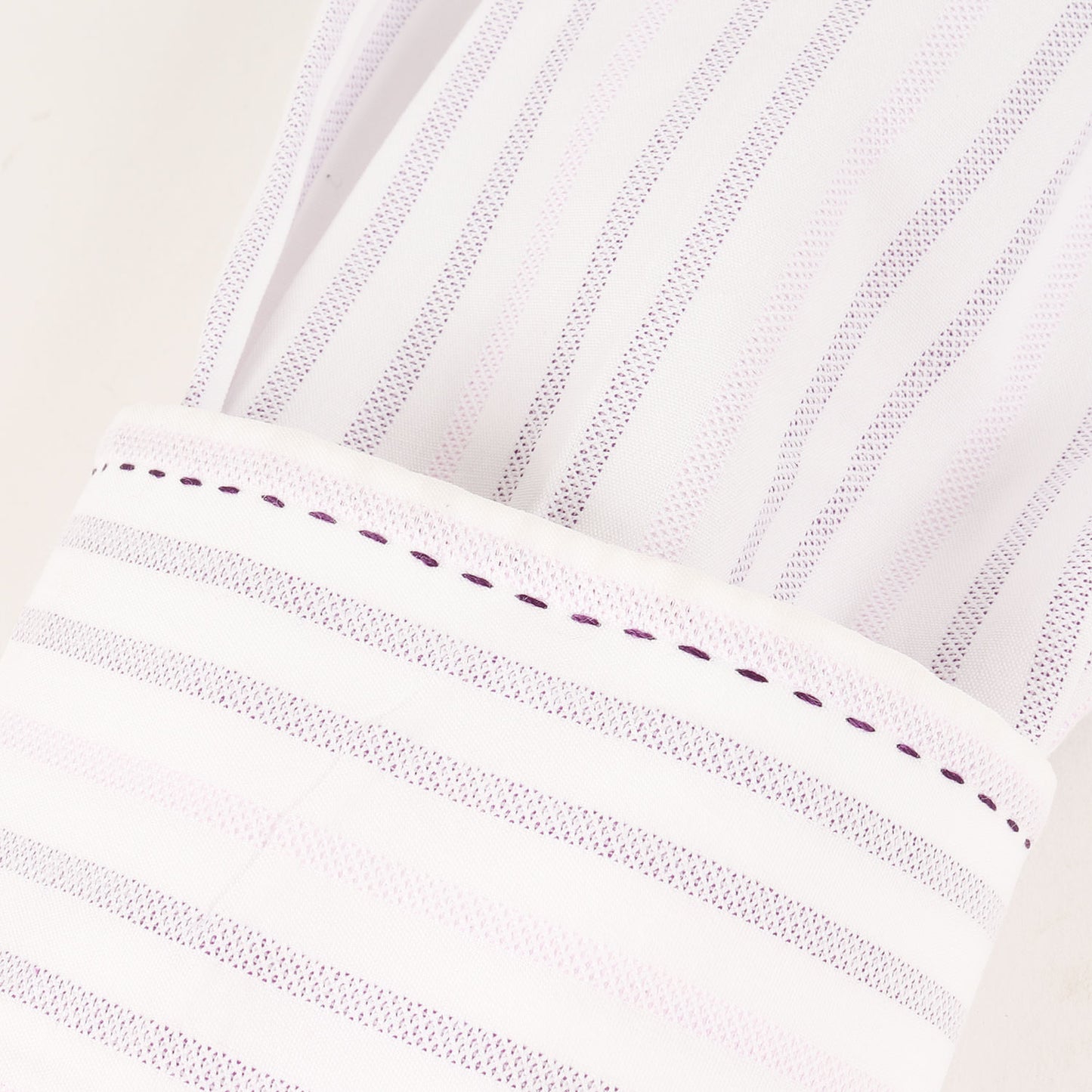 マルチストライプ コットン ボタンダウン ドレス シャツ / 長袖 B.D ビジネス ビジカジ オフィカジ フォーマル