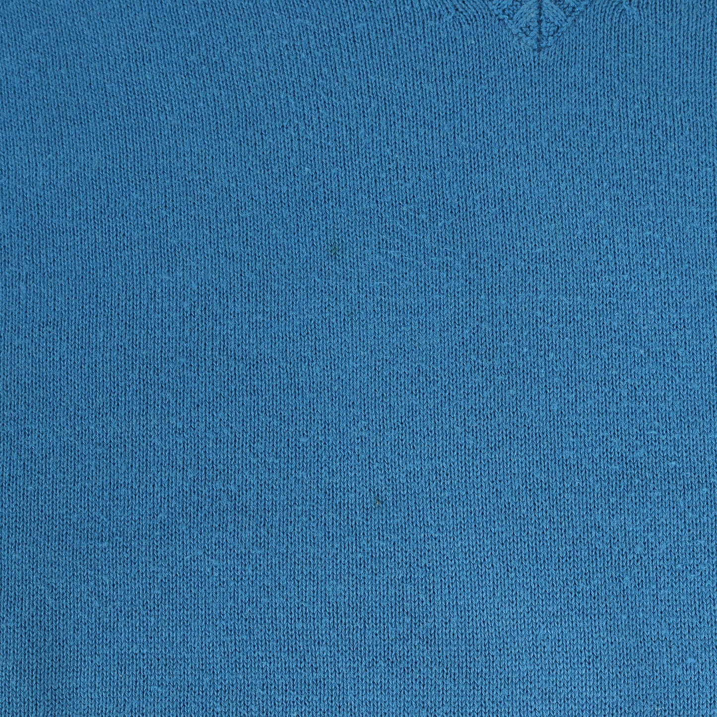 ホースマーク 刺繍 Vネック ハイゲージ コットン ニット / セーター プルオーバー ニットソー 定番 ベーシック