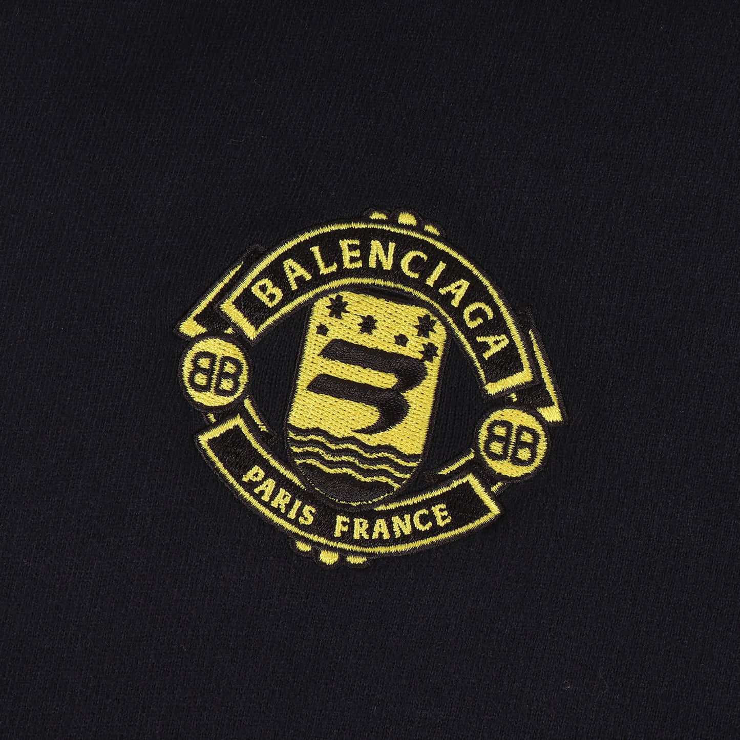 21AW スポーティー ロゴ エンブレム 刺繍 スウェット パーカー (578135 TLV60) / 裏起毛 フーディー ルオーバー ラグカジ ラグジュアリー カジュアル WARDROBE UNISEX